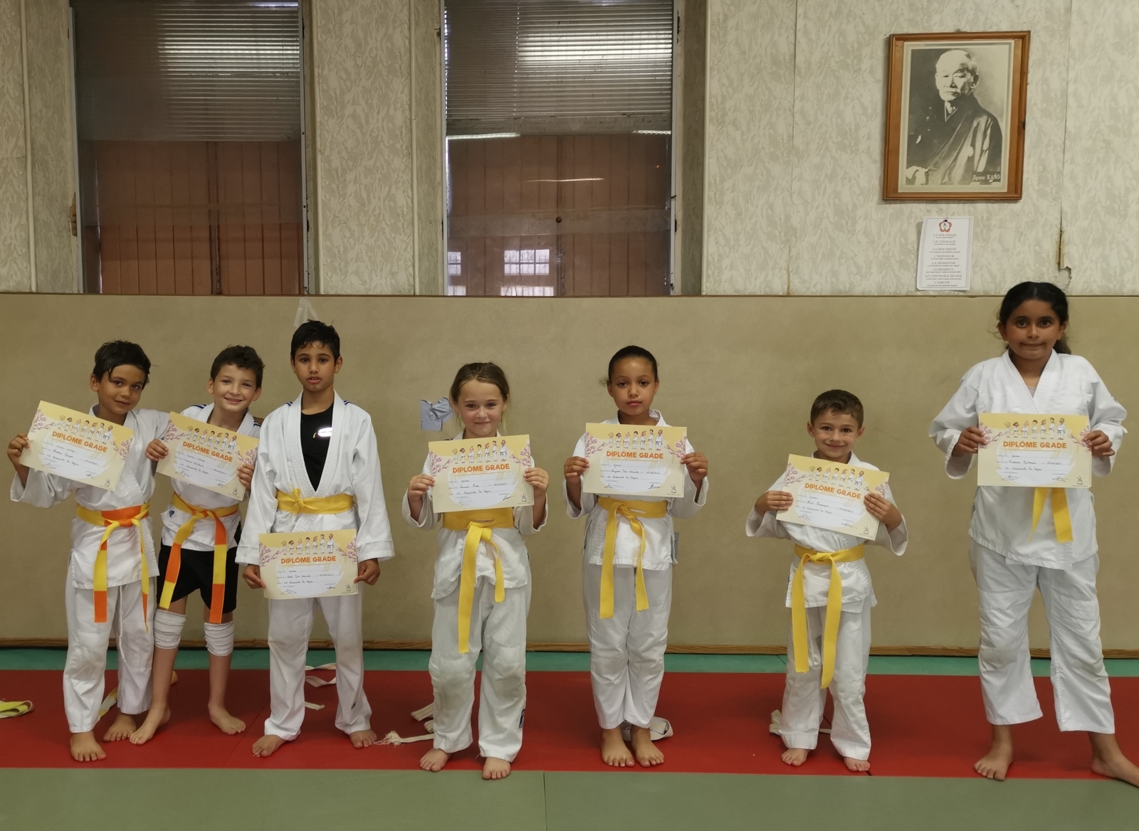 Remise de grades - saison 2020/2021